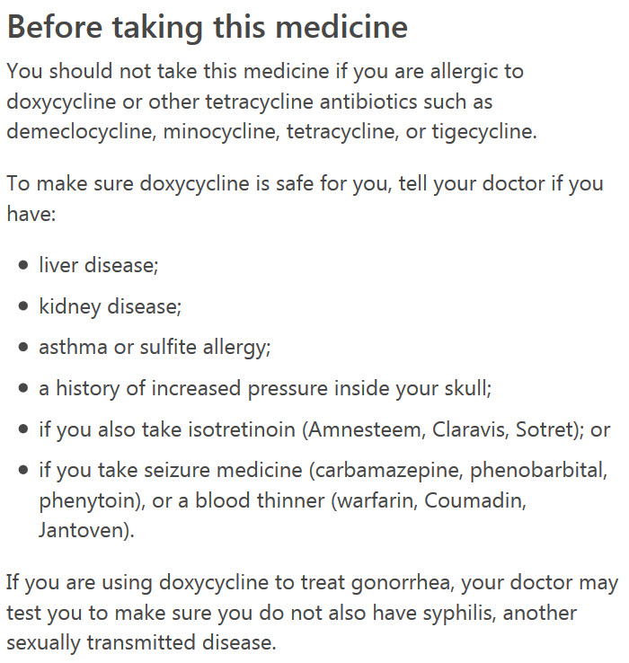 In the reviews write that to take an antibiotic is needed only after the appointment of a specialist. Price Doxycycline, where to buy.