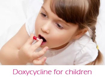 Doxycycline for children